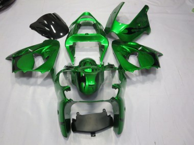 00-02 Vert ZX6R Carénage Moto