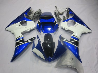 03-04 Style Bleu Blanc OEM R6 Carénage Moto