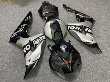 06-07 Argent Mat Repsol CBR1000RR Carénage Moto