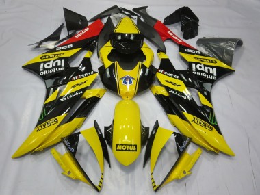 06-07 Jaune Motul R6 Carénage Moto