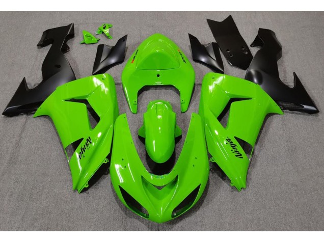 06-07 Vert ZX10R Carénage Moto