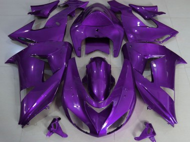 06-07 Violet Uni ZX10R Carénage Moto