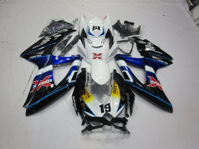 08-10 X GSXR 600-750 Carénage Moto