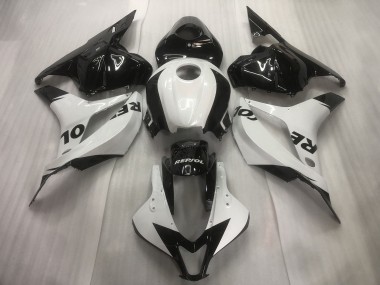 09-12 Blanc / Noir Repsol Uni CBR600RR Carénage Moto