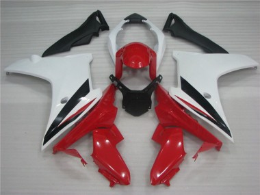 11-12 Blanc Rouge & Noir CBR600F Carénage Moto