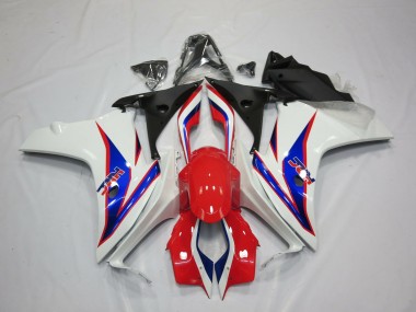 11-12 Blu Bianco Rosso HRC CBR600F Carénage Moto