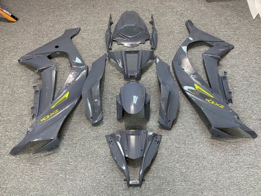 11-15 Nardo Gris & Jaune ZX10R Carénage Moto