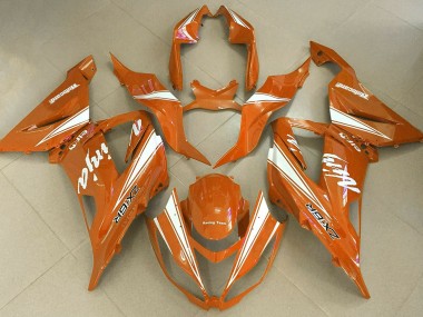 13-18 Ninja Orange ZX6R Carénage Moto