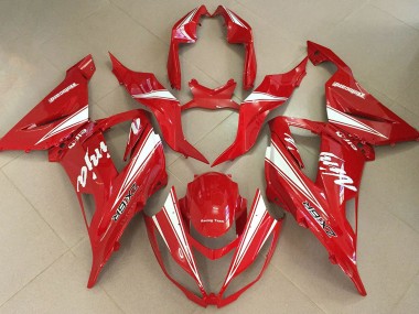 13-18 Ninja Rouge ZX6R Carénage Moto