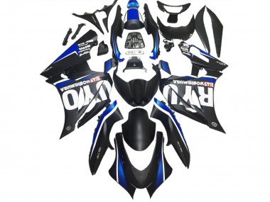 17-23 Noir Mat & Bleu GSXR 1000 Carénage Moto