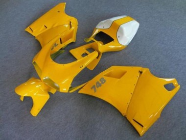 93-05 Jaune Brillant 748 Ducati 996 748 916 998 Carénage Moto