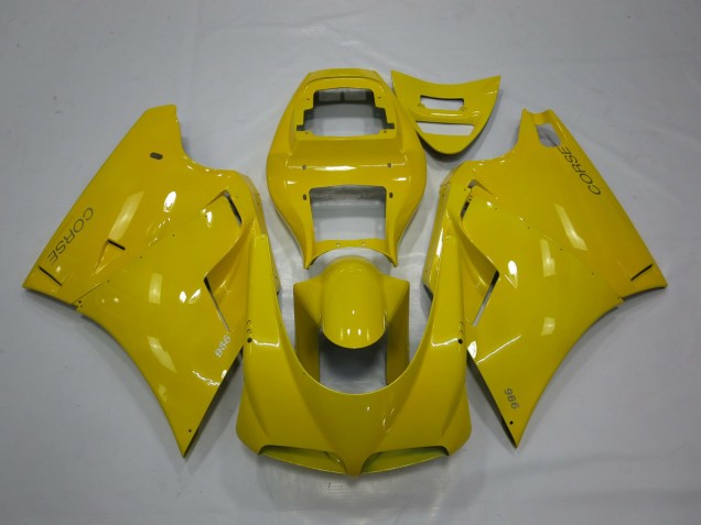 93-05 Jaune Plus Clair Ducati 996 748 916 998 Carénage Moto