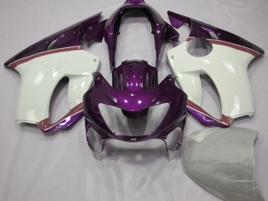 99-00 Ambiance Violet & Pamplemousse CBR600 F4 Carénage Moto