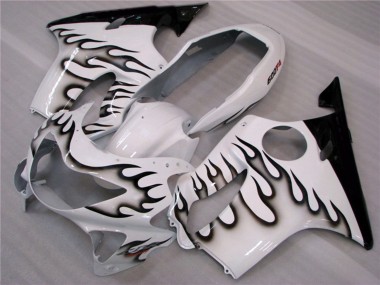 99-00 Bianco E Nero Fiamma CBR600 F4 Carénage Moto